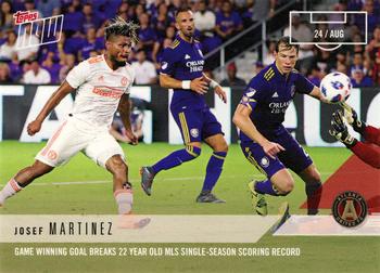 2018 Topps Now MLS #74 Josef Martinez Front