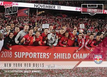 2018 Topps Now MLS #101 New York Red Bulls Front