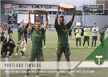 2018 Topps Now MLS #109 Portland Timbers Front