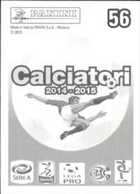 2014-15 Panini Calciatori Stickers #56 Scudetto Cesena Back