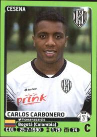 2014-15 Panini Calciatori Stickers #71 Carlos Carbonero Front