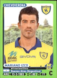 2014-15 Panini Calciatori Stickers #92 Mariano Izco Front