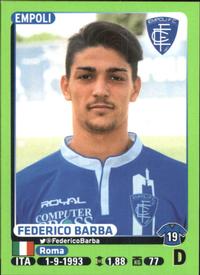 2014-15 Panini Calciatori Stickers #118 Federico Barba Front