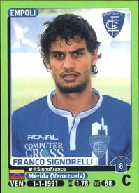 2014-15 Panini Calciatori Stickers #120 Franco Signorelli Front