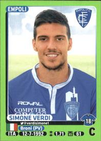 2014-15 Panini Calciatori Stickers #124 Simone Verdi Front