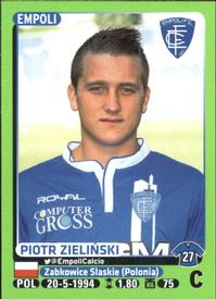 2014-15 Panini Calciatori Stickers #125 Piotr Zieliński Front