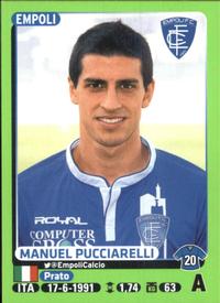 2014-15 Panini Calciatori Stickers #126 Manuel Pucciarelli Front