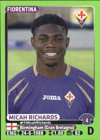 2014-15 Panini Calciatori Stickers #140 Micah Richards Front