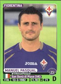 2014-15 Panini Calciatori Stickers #142 Manuel Pasqual Front