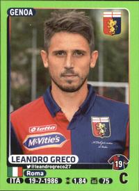 2014-15 Panini Calciatori Stickers #174 Leandro Greco Front