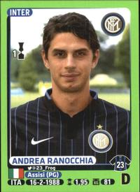2014-15 Panini Calciatori Stickers #214 Andrea Ranocchia Front