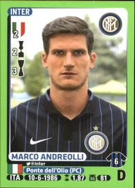 2014-15 Panini Calciatori Stickers #218 Marco Andreolli Front