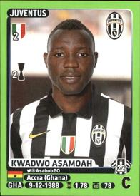 2014-15 Panini Calciatori Stickers #248 Kwadwo Asamoah Front