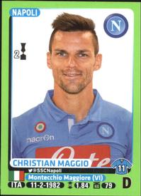 2014-15 Panini Calciatori Stickers #318 Christian Maggio Front