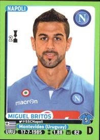 2014-15 Panini Calciatori Stickers #324 Miguel Britos Front