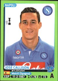 2014-15 Panini Calciatori Stickers #335 José Callejón Front