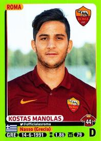 2014-15 Panini Calciatori Stickers #396 Kostas Manolas Front