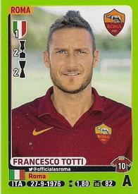 2014-15 Panini Calciatori Stickers #414 Francesco Totti Front