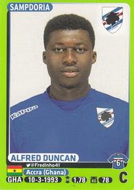 2014-15 Panini Calciatori Stickers #430 Alfred Duncan Front