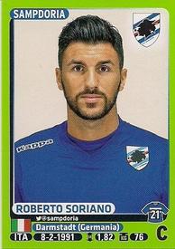 2014-15 Panini Calciatori Stickers #433 Roberto Soriano Front