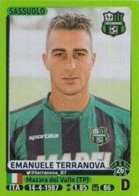 2014-15 Panini Calciatori Stickers #452 Emanuele Terranova Front