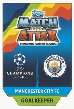 2017-18 Topps Match Attax UEFA Champions League - New Signings #NS7 Ederson Back