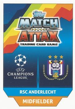 2017-18 Topps Match Attax UEFA Champions League - New Signings #NS11 Sven Kums Back