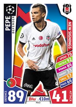 2017-18 Topps Match Attax UEFA Champions League - New Signings #NS12 Pepe Front