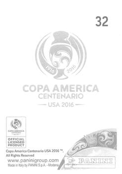 2016 Panini Copa America Centenario Stickers #32 Fabian Johnson Back