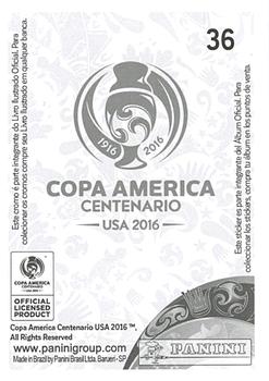 2016 Panini Copa America Centenario Stickers #36 Clint Dempsey Back