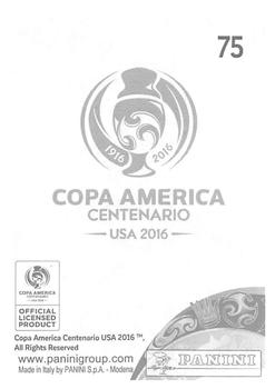 2016 Panini Copa America Centenario Stickers #75 Ronald Matarrita Back
