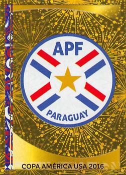 2016 Panini Copa America Centenario Stickers #86 Paraguay Logo Front