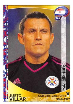 2016 Panini Copa America Centenario Stickers #90 Justo Villar Front