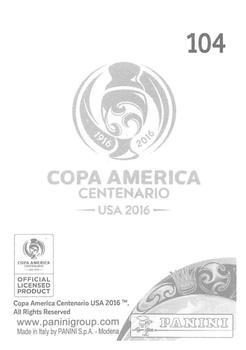 2016 Panini Copa America Centenario Stickers #104 Oscar David Romero Back