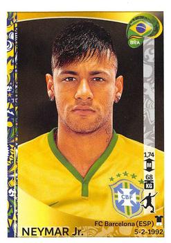 2016 Panini Copa America Centenario Stickers #133 Neymar Jr. Front