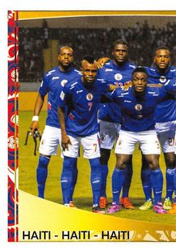 2016 Panini Copa America Centenario Stickers #159 Haiti Team Front