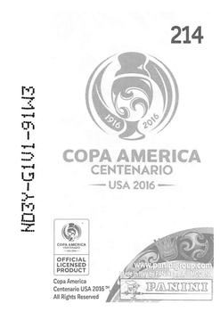 2016 Panini Copa America Centenario Stickers #214 Hector Moreno Back