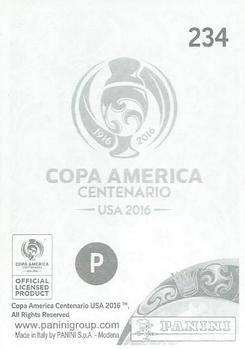 2016 Panini Copa America Centenario Stickers #234 Martin Silva Back