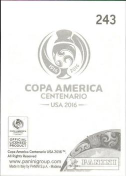 2016 Panini Copa America Centenario Stickers #243 Alvaro Gonzalez Back
