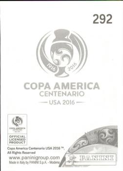 2016 Panini Copa America Centenario Stickers #292 Luis Seijas Back