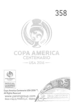 2016 Panini Copa America Centenario Stickers #358 Erick Davis Back