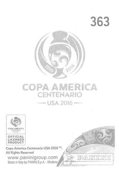 2016 Panini Copa America Centenario Stickers #363 Amilcar Henriquez Back