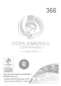 2016 Panini Copa America Centenario Stickers #366 Anibal Godoy Back