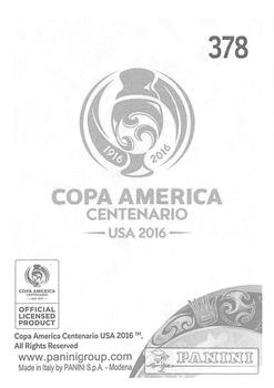 2016 Panini Copa America Centenario Stickers #378 Romel Quinonez Back