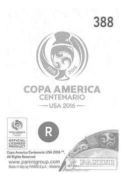 2016 Panini Copa America Centenario Stickers #388 Walter Veizaga Back