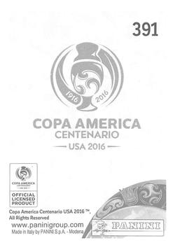 2016 Panini Copa America Centenario Stickers #391 Raul Castro Back