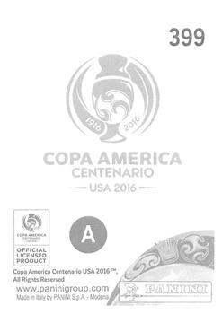 2016 Panini Copa America Centenario Stickers #399 Angel Di Maria Back