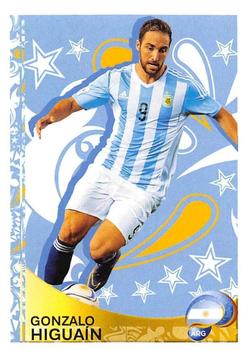 2016 Panini Copa America Centenario Stickers #400 Gonzalo Higuain Front