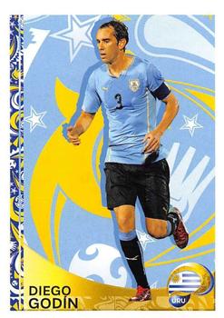 2016 Panini Copa America Centenario Stickers #428 Diego Godin Front