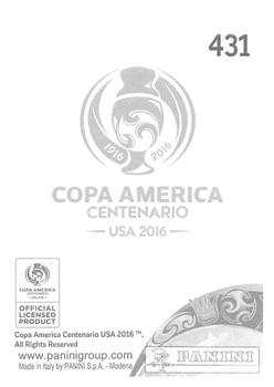 2016 Panini Copa America Centenario Stickers #431 Michael Bradley Back
